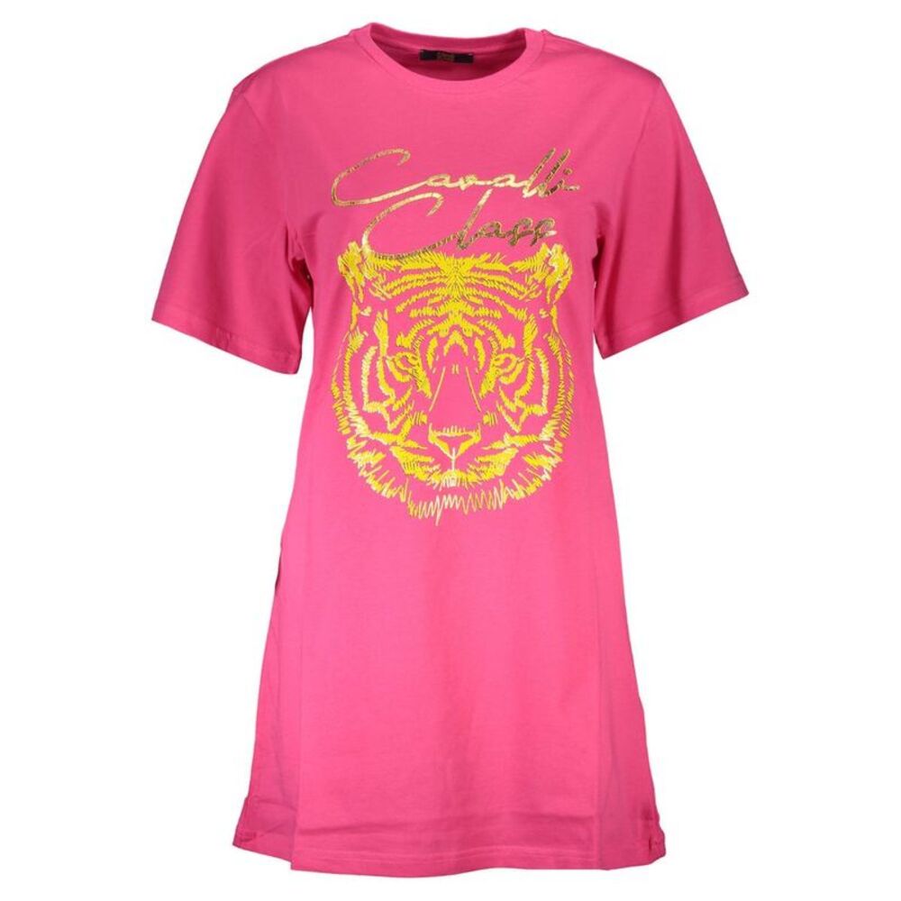 Cavalli Class Rosa Cotton Women Women's T-Shirt